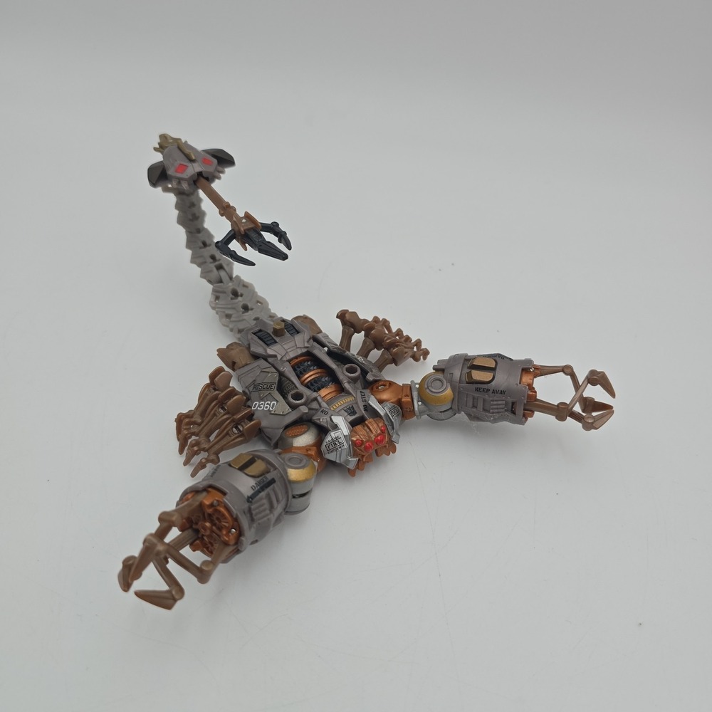 Transformers Scorponok Complete Movie TFTM 2007 Deluxe Class